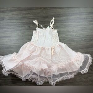 Vintage Lingerie Sheer Lace Size 6